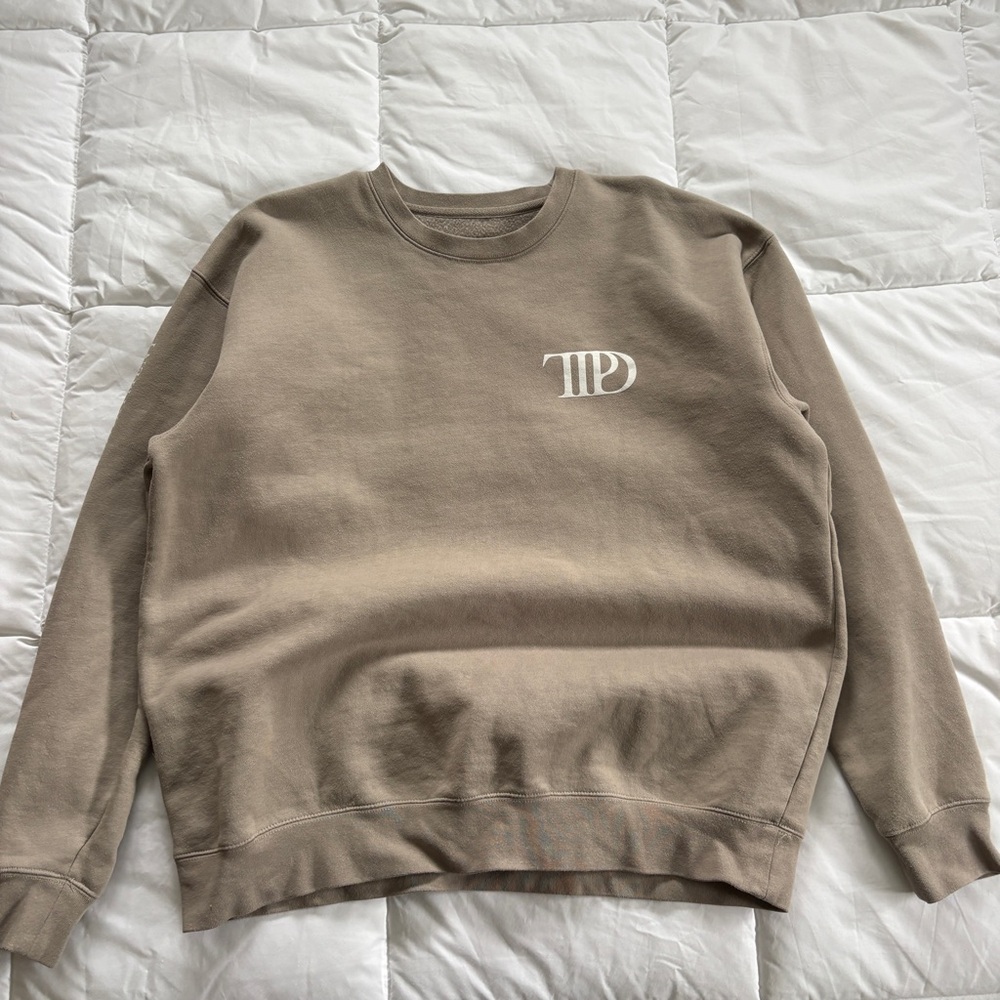 Taylor Swift Tortured Poets Department Crewneck XL - Picture 1 of 5